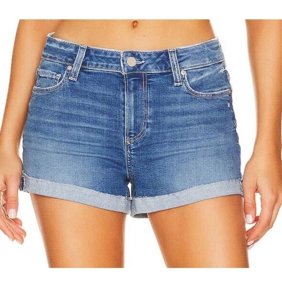 PAIGE Pants - PAIGE Jimmy Jimmy Denim Jean Shorts Candace size 27 Revolve